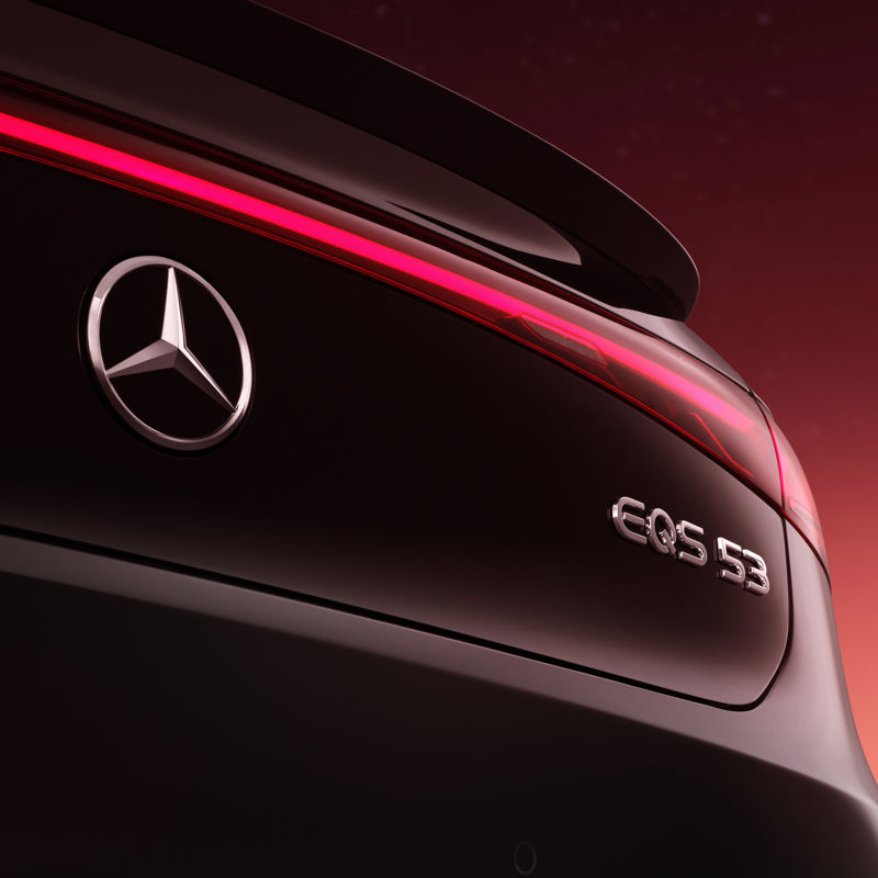 Mercedes AMG EQS 534MATIC+ DETAIL REAR BADGE Conversion1